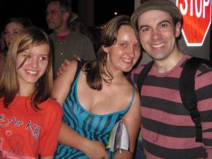 Amelia, Me, Rob McClure after Little Shop in 2011