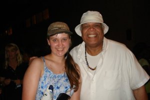 Me with Ken Page after Beauty and the Beast in 2010.